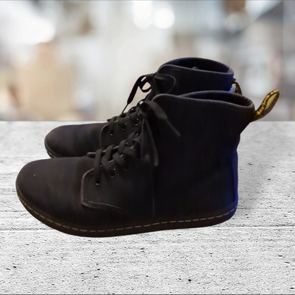 Dr Martens Black Shoreditch Boots Size 9L - Picture 7 of 12